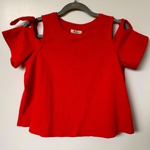 Madewell Off the shoulder top
